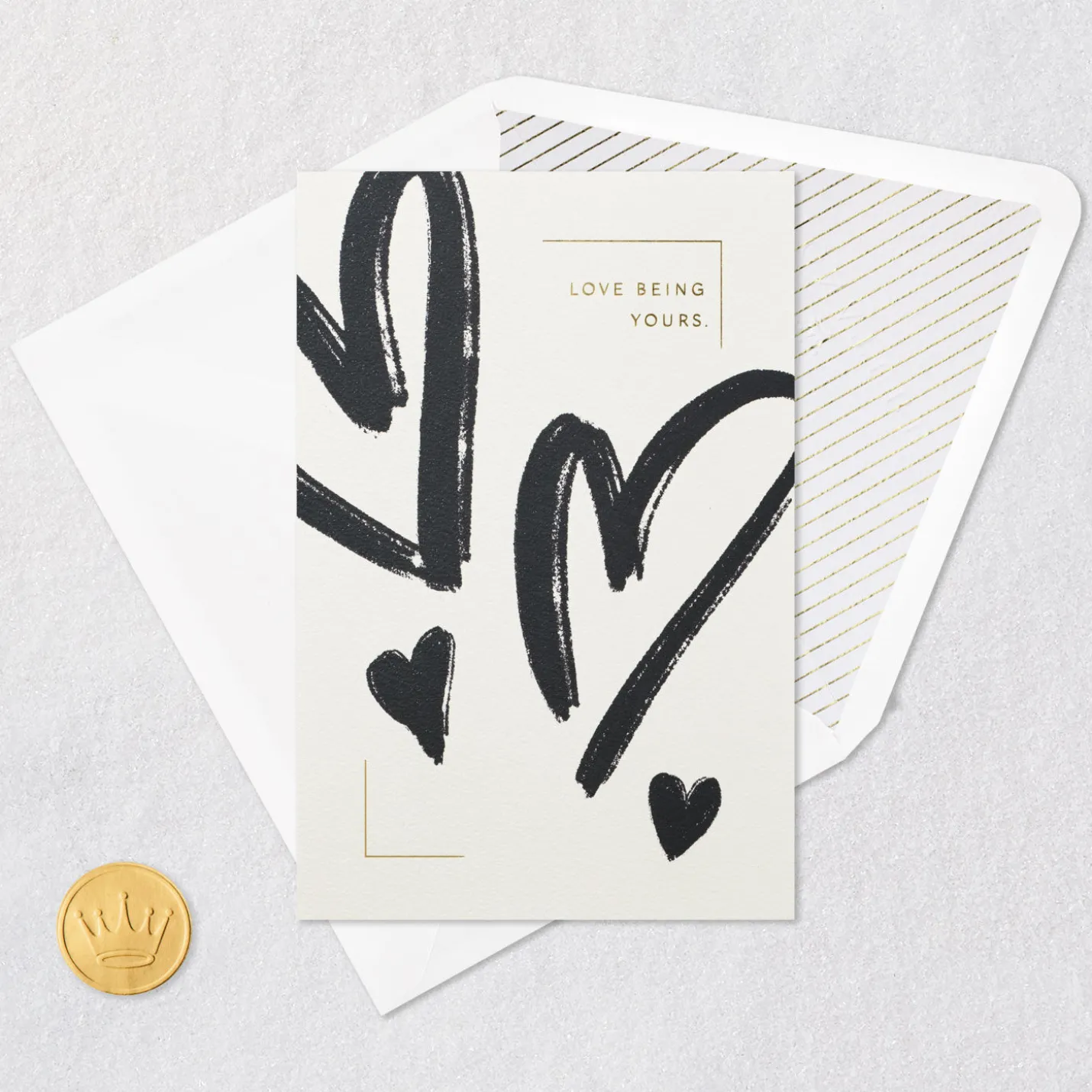 Complete and Unconditional Love Anniversary Card