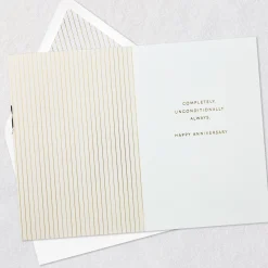 Complete and Unconditional Love Anniversary Card