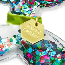 Confetti-Filled Glass Balloon Dog