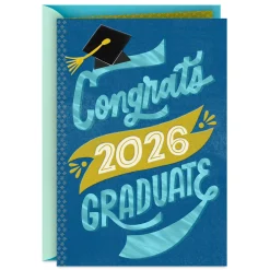 Congrats Graduate 2026 Graduation Card
