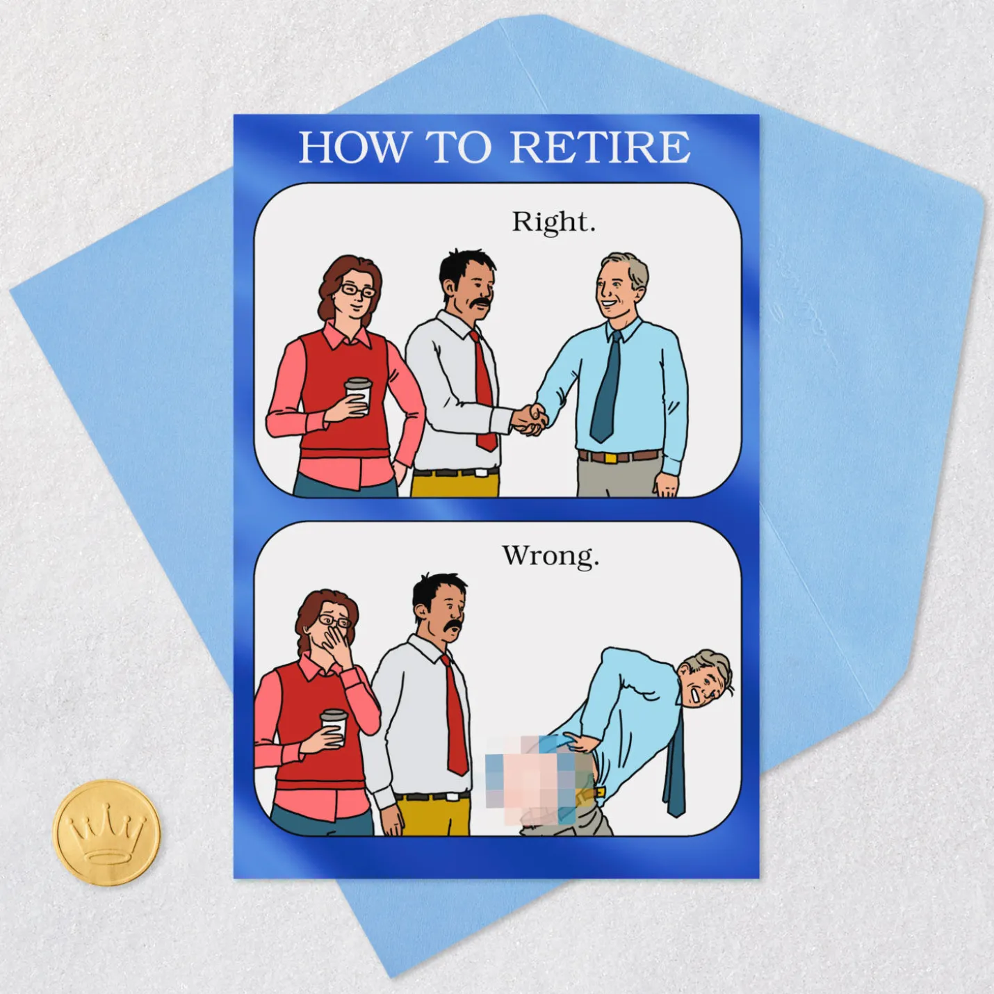 Congrats on Leaving Work Behind Funny Retirement Card