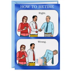 Congrats on Leaving Work Behind Funny Retirement Card
