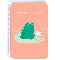 Congrats on the New Pad New Home Card