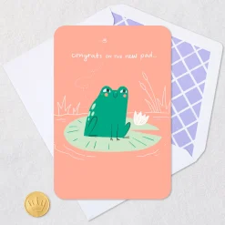 Congrats on the New Pad New Home Card