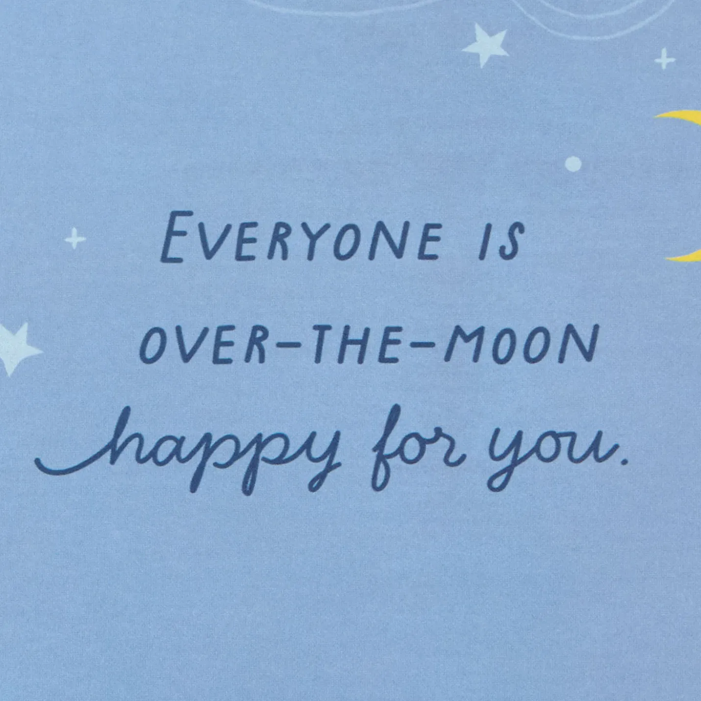 Congrats on Your Newest Little Star New Baby Card