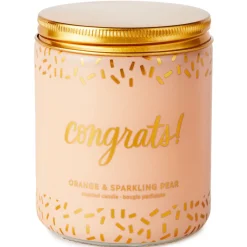 Congrats! Scented Single-Wick Jar Candle, 7 oz.
