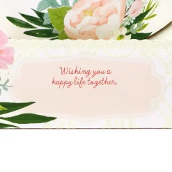 Congrats Three-Tiered Cake 3D Pop-Up Wedding Card