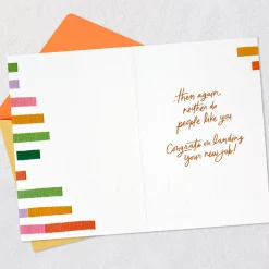 Congrats to You New Job Card