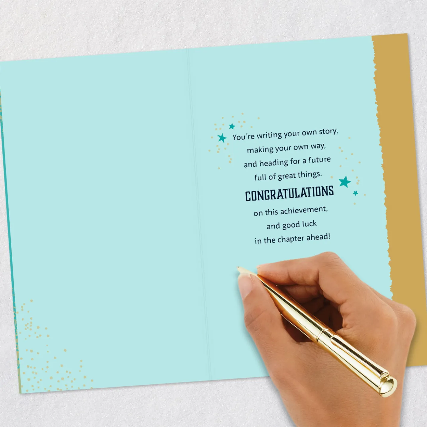 Congratulations and Good Luck Graduation Card