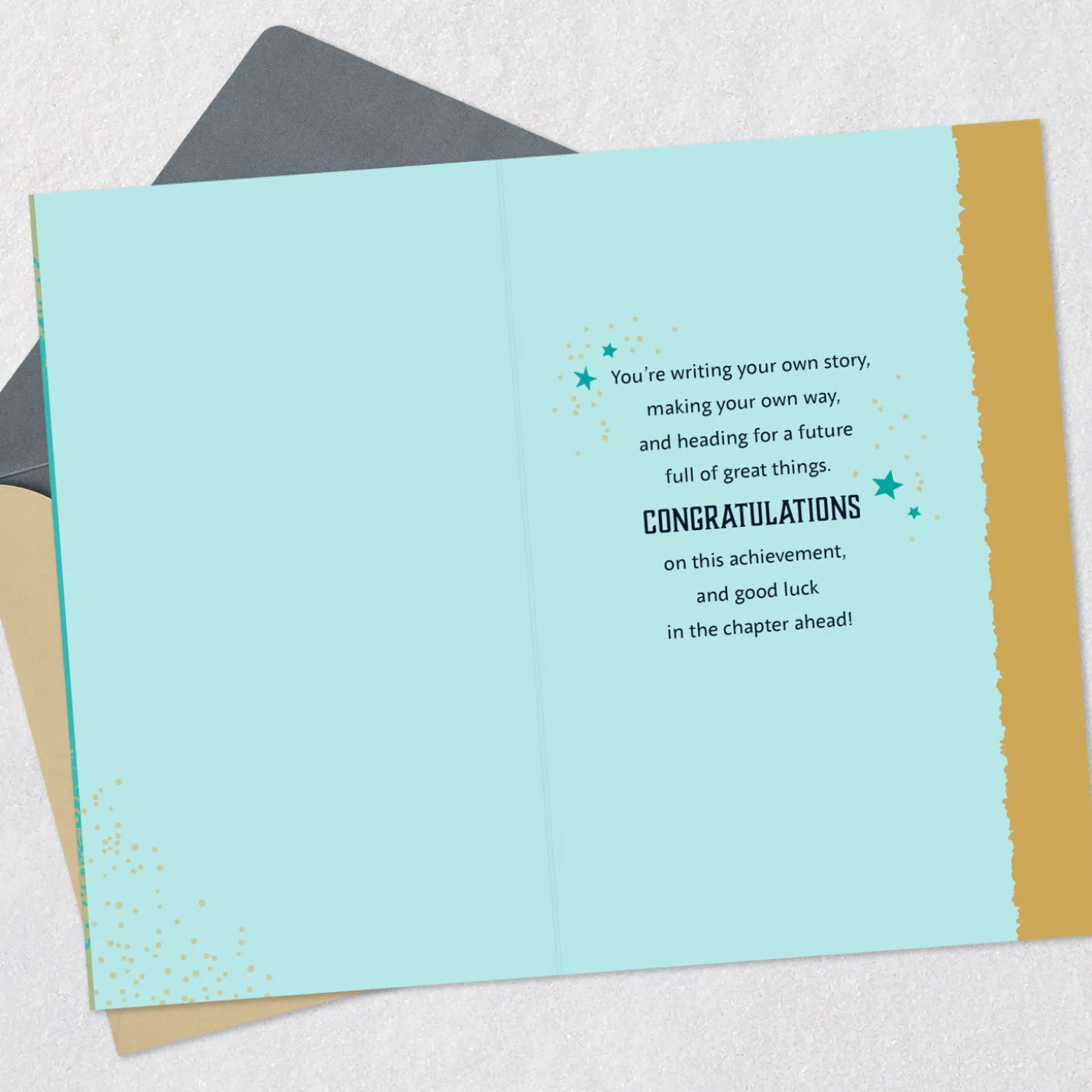 Congratulations and Good Luck Graduation Card