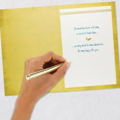 Congratulations on Your Sweet Grandson New Baby Boy Card for Grandparents