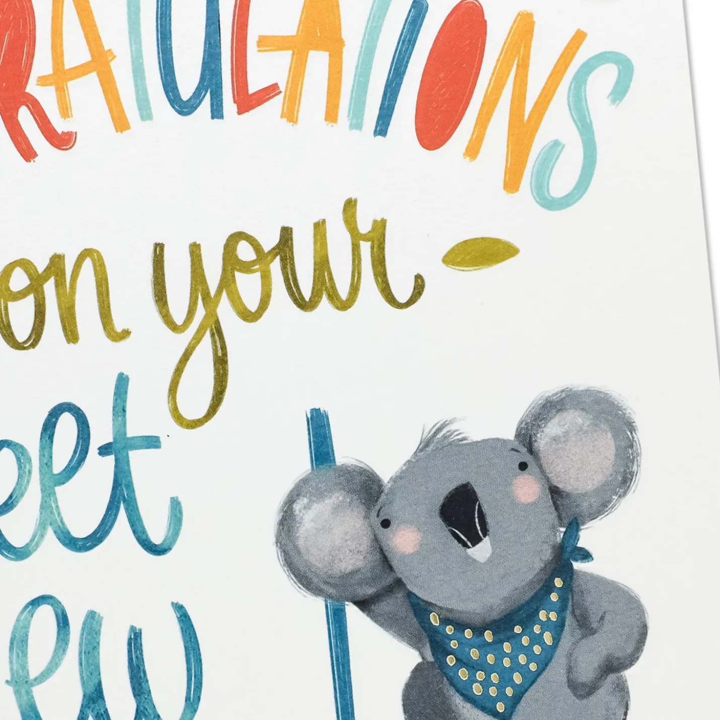 Congratulations on Your Sweet Grandson New Baby Boy Card for Grandparents