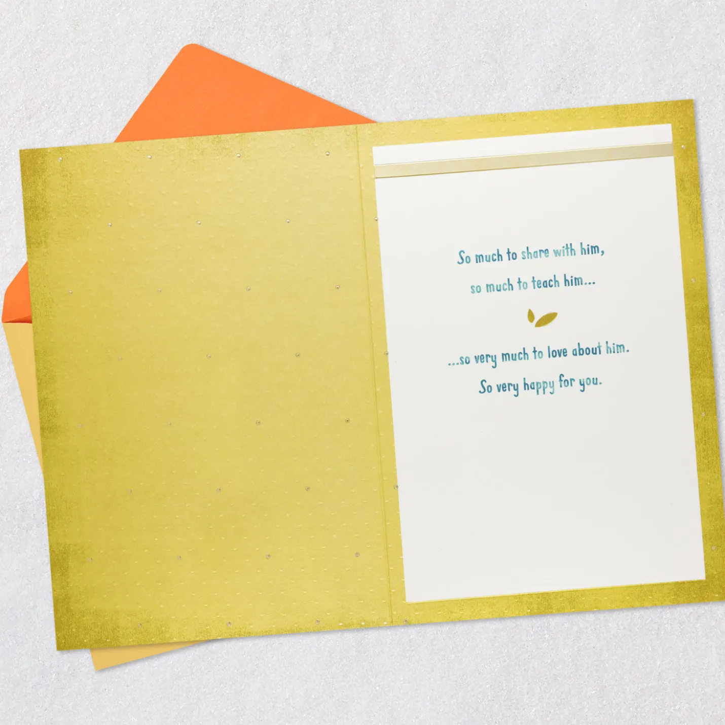 Congratulations on Your Sweet Grandson New Baby Boy Card for Grandparents