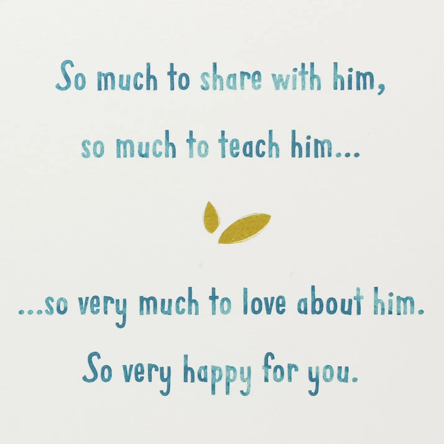 Congratulations on Your Sweet Grandson New Baby Boy Card for Grandparents