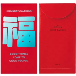 Congratulations Red Lai See Envelopes, Pack of 8