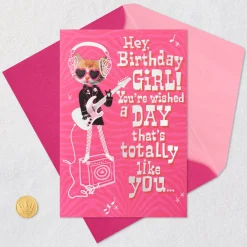 Cool and Fun and Fabulous Girl Birthday Card