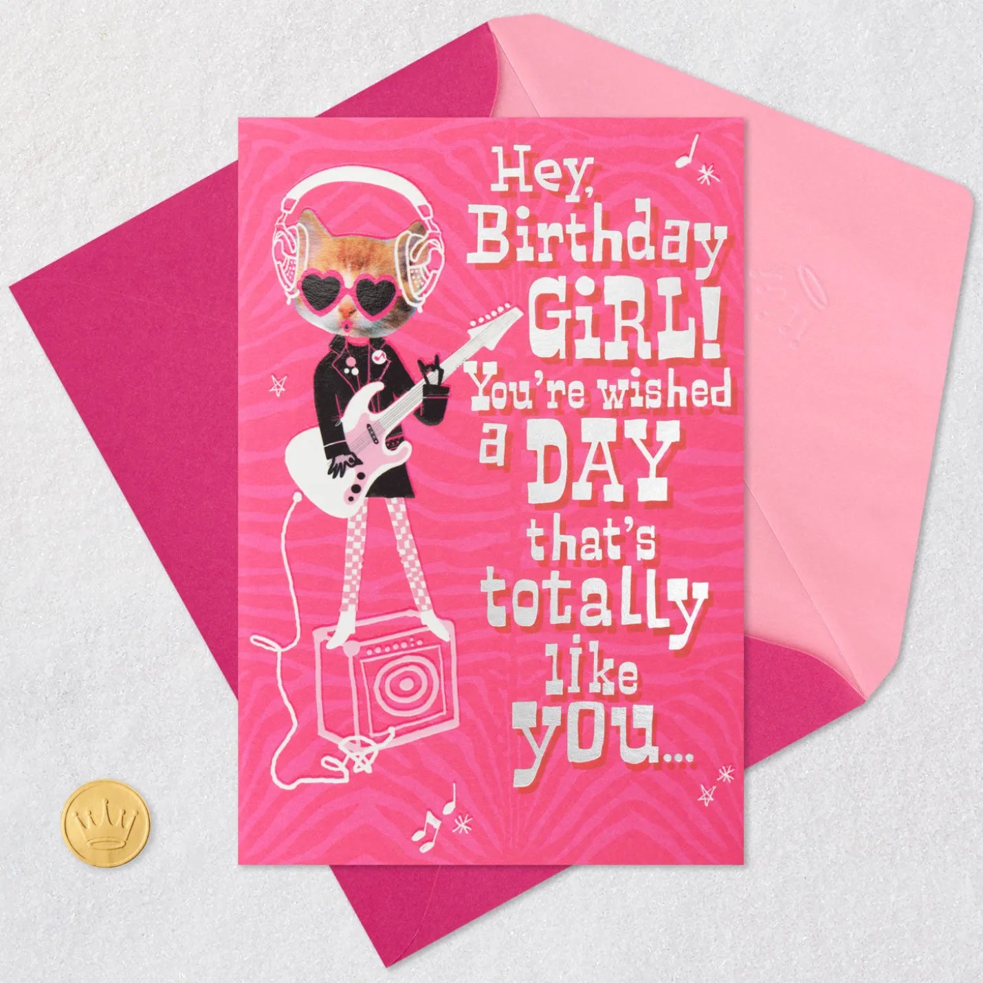 Cool and Fun and Fabulous Girl Birthday Card
