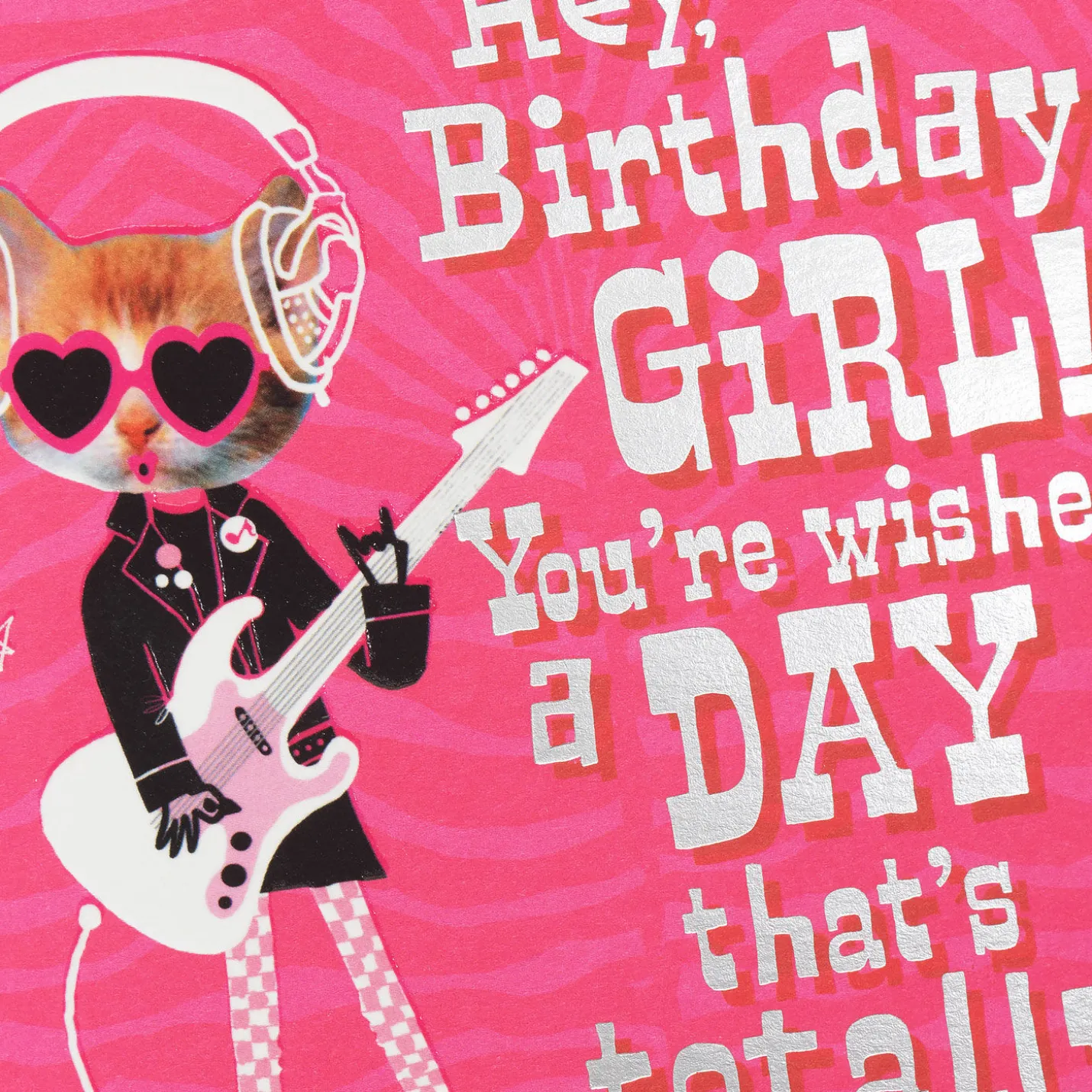 Cool and Fun and Fabulous Girl Birthday Card