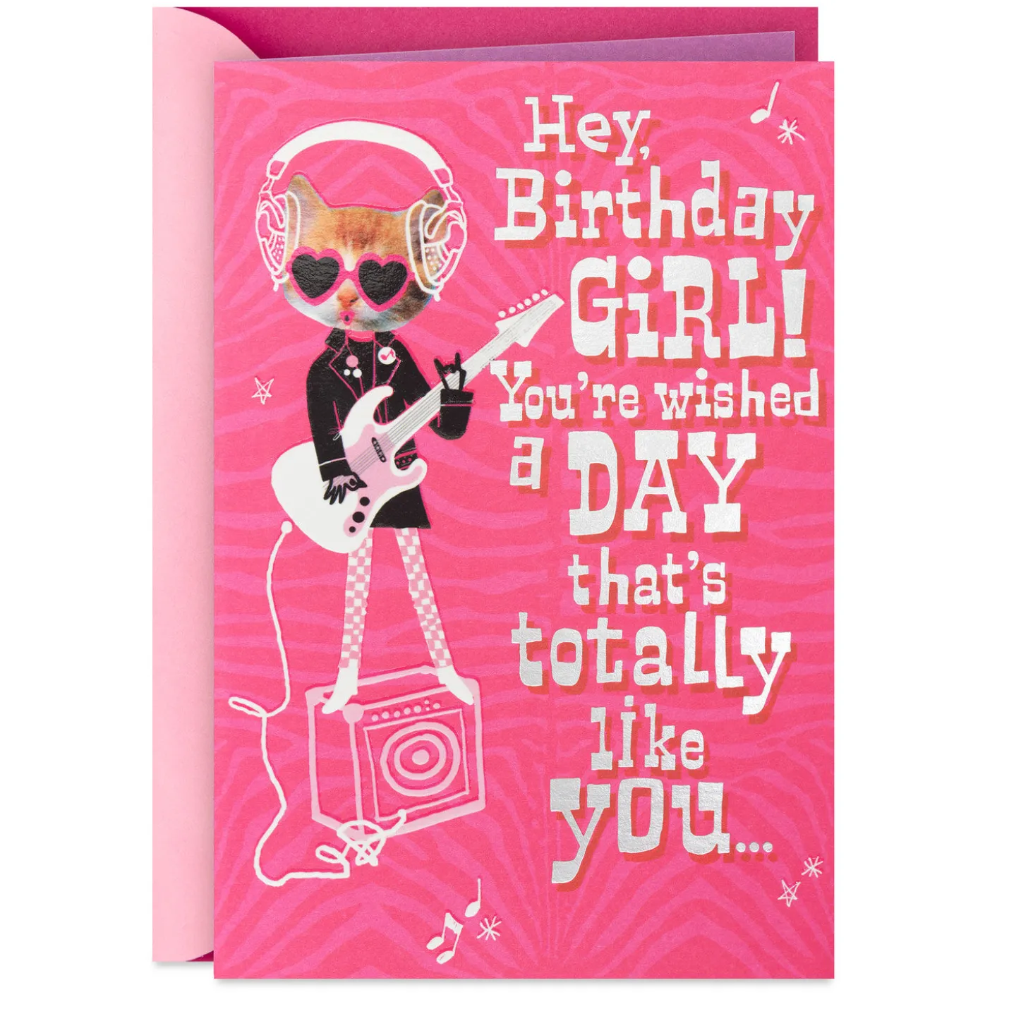 Cool and Fun and Fabulous Girl Birthday Card