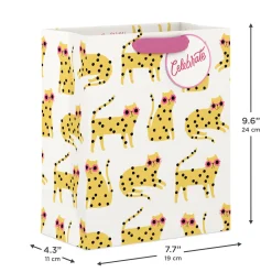 9.6" Cool Cats Celebrate Medium Gift Bag