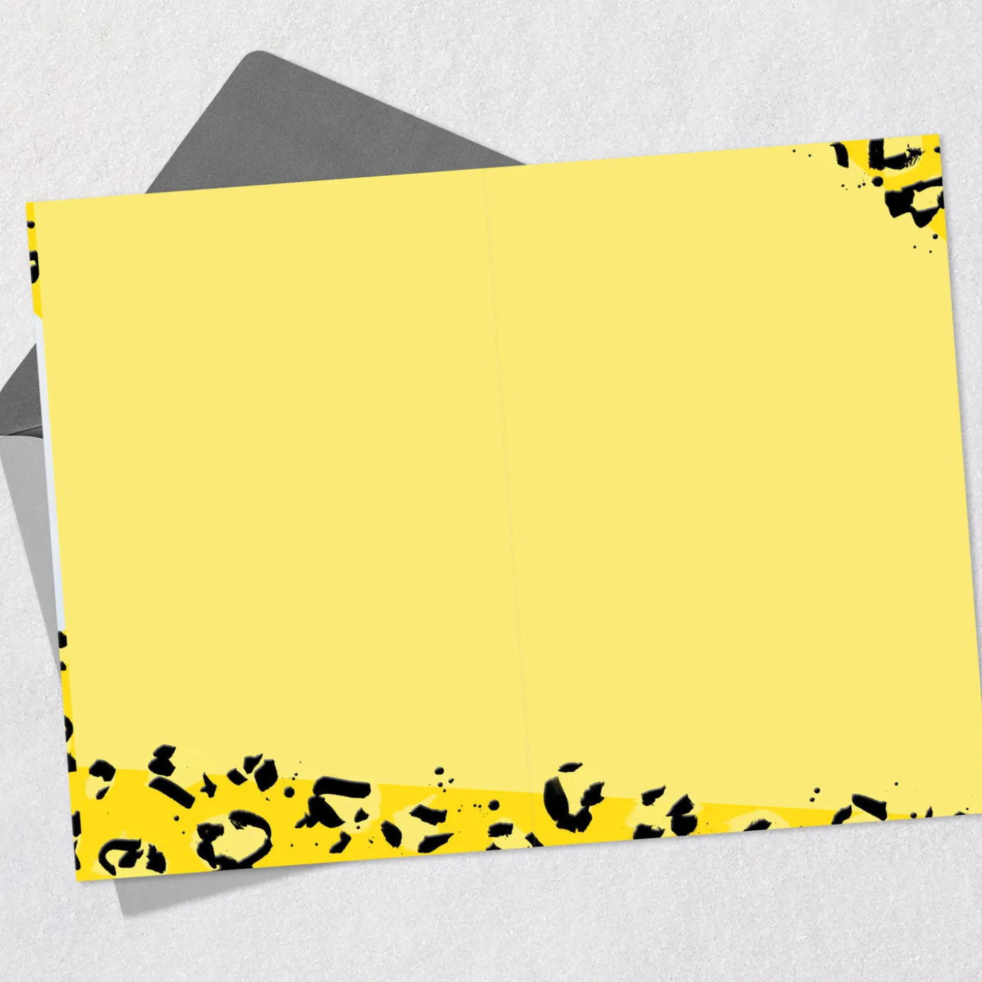 Cool Cat Wearing Sunglasses Blank Card