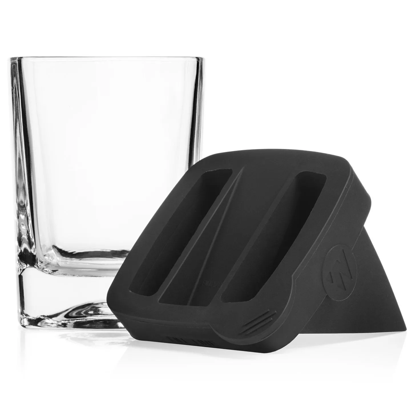 Corkcicle Whiskey Wedge Lowball Glass
