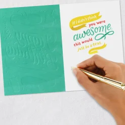 Couldn't Just Text Funny Birthday Card