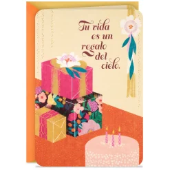 Count Your Blessings Spanish-Language Religious Birthday Card