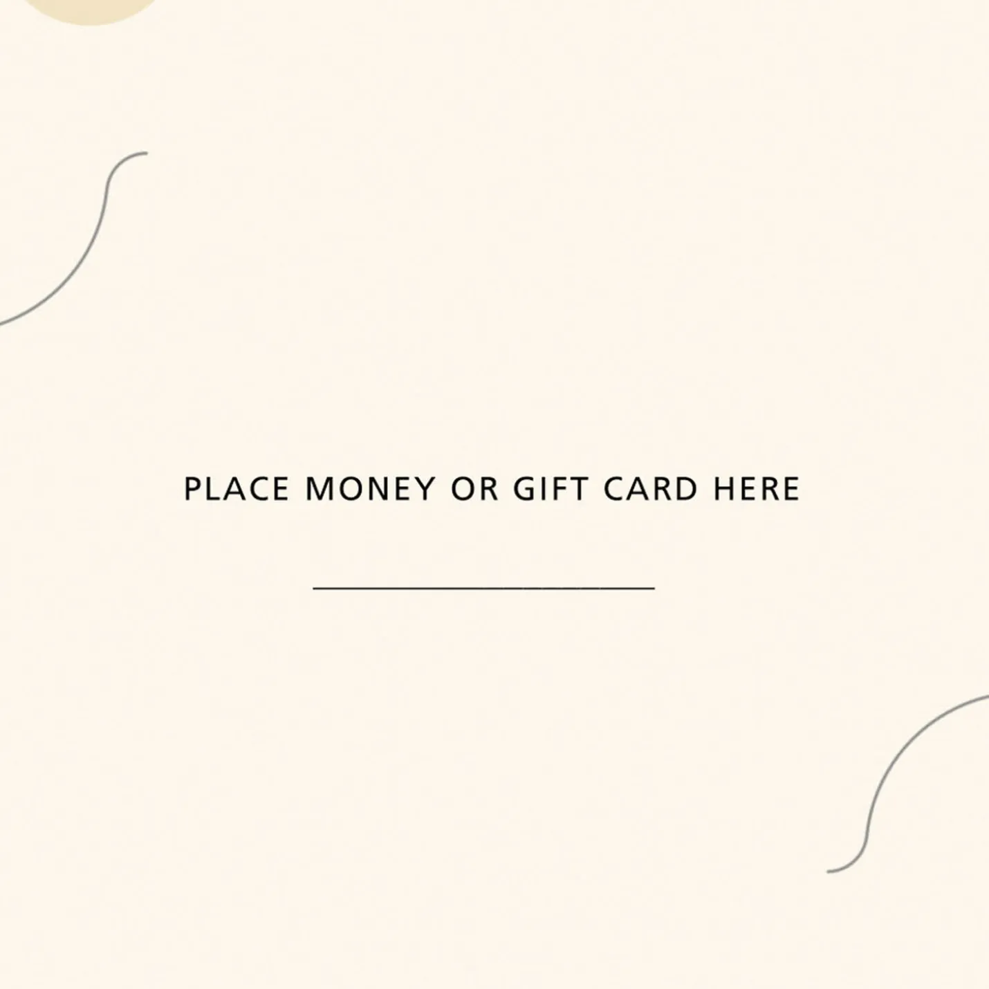Countless Well Wishes Money Holder Graduation Card
