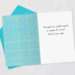 Couple of Cracks About Your Age Funny Birthday Card