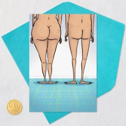 Couple of Cracks About Your Age Funny Birthday Card