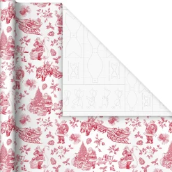 Cozy Christmas 3-Pack Wrapping Paper Assortment, 120 sq. ft.