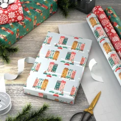 Cozy Traditions 3-Pack Christmas Wrapping Paper
