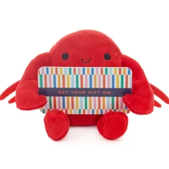 Crab Plush Gift Card Holder