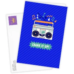 Crank It Up Custom Card