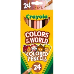 Crayola® Colors of the World Colored Pencils, 24-Count