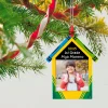 Crayola® Schoolhouse Personalized Ornament, Custom Photo and Text