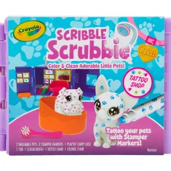 Crayola® Scribble Scrubbie Pets Tattoo Shop Play Set