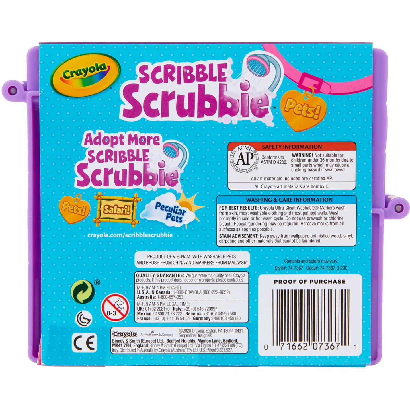 Crayola® Scribble Scrubbie Pets Tattoo Shop Play Set