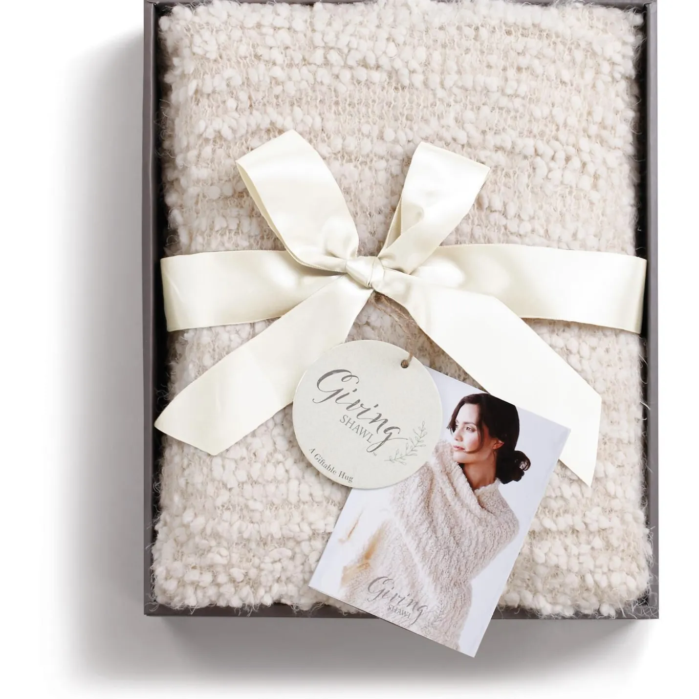 Cream Giving Shawl
