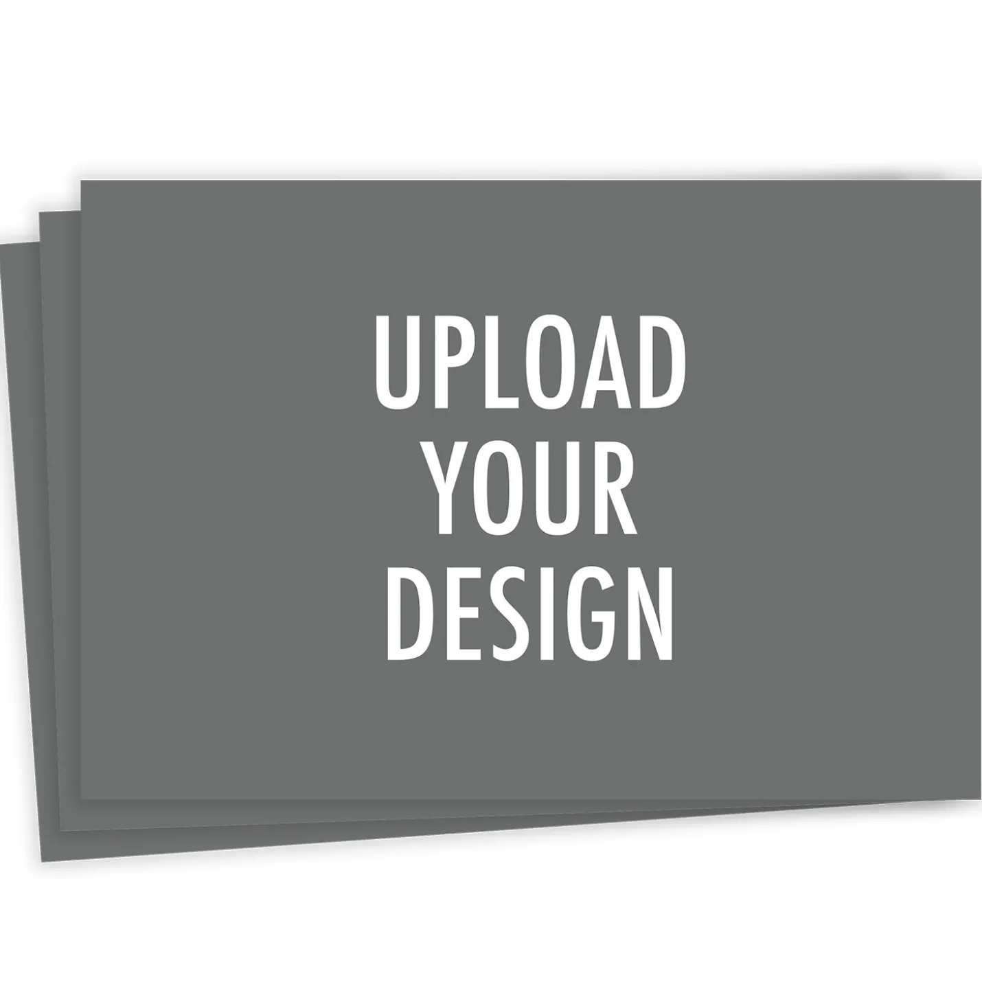 Create Your Own Horizontal Flat Photo Card