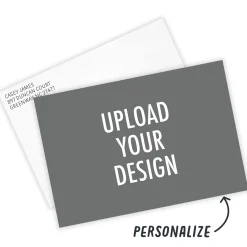 Create Your Own Horizontal Flat Photo Card