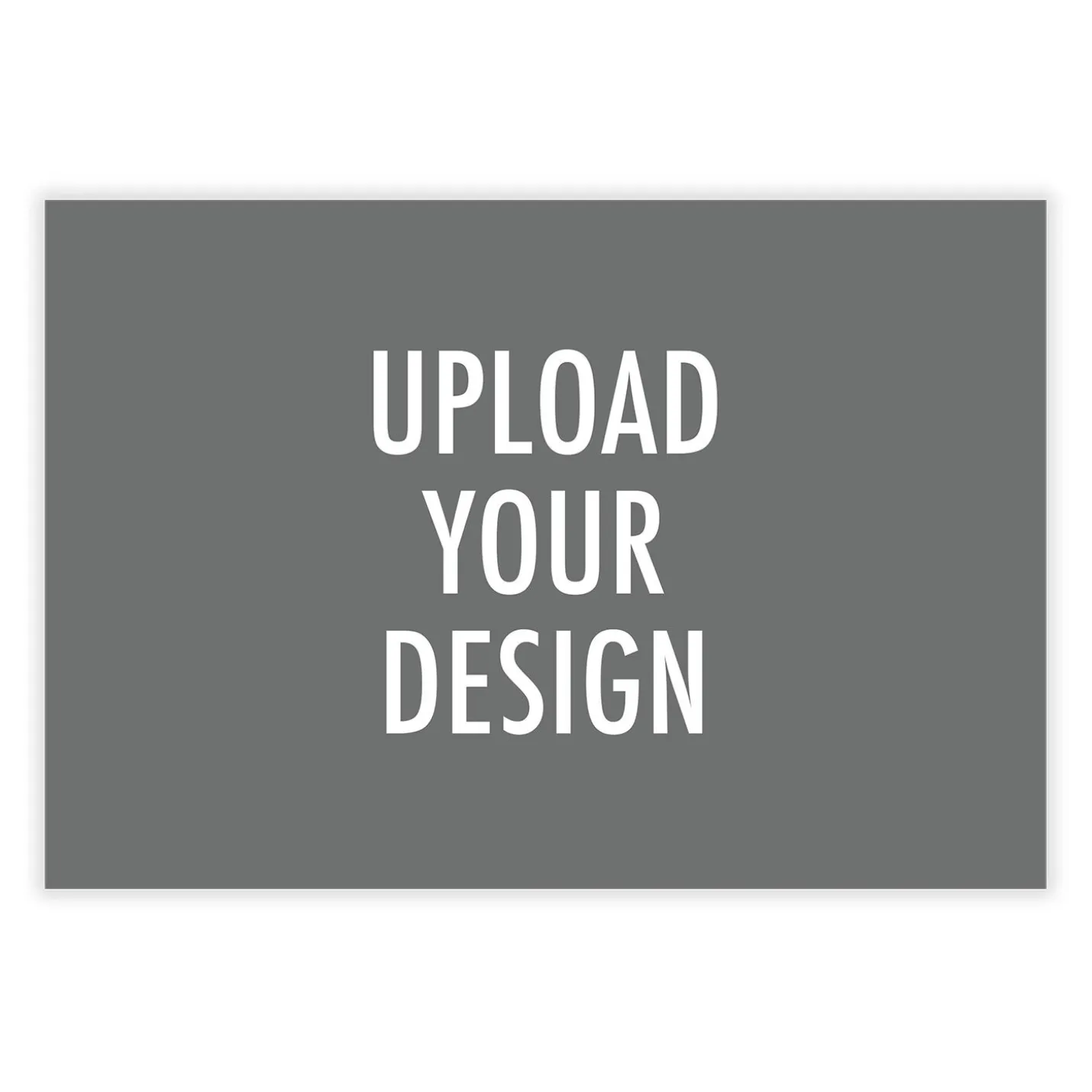 Create Your Own Horizontal Flat Photo Card