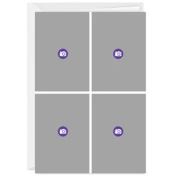 Create Your Own 4-Photo Collage Custom Card
