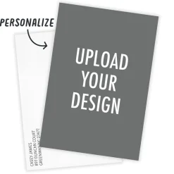Create Your Own Vertical Flat Photo Card