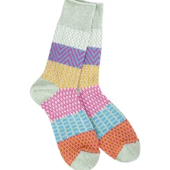 Crescent Sock Company Sage Multicolor Crew Socks