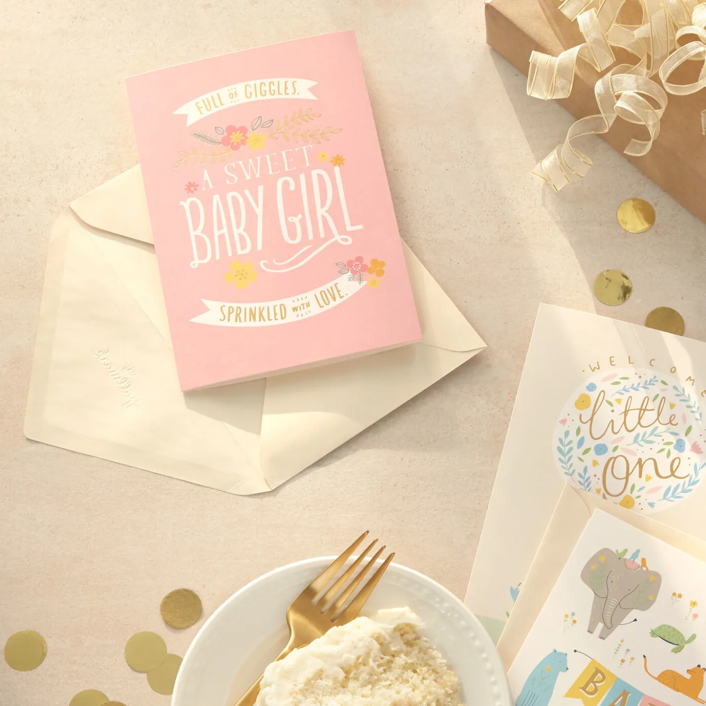 Cute and Cuddly Assorted New Baby Cards, Pack of 12
