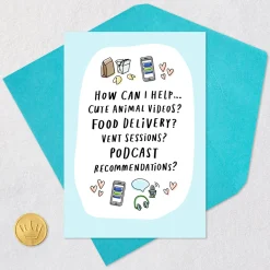 Cute Animal Videos Support Card