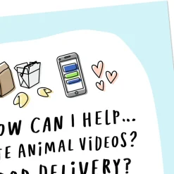 Cute Animal Videos Support Card