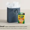 6.5" Cute Cat in Pumpkin Small Halloween Gift Bag With Tag